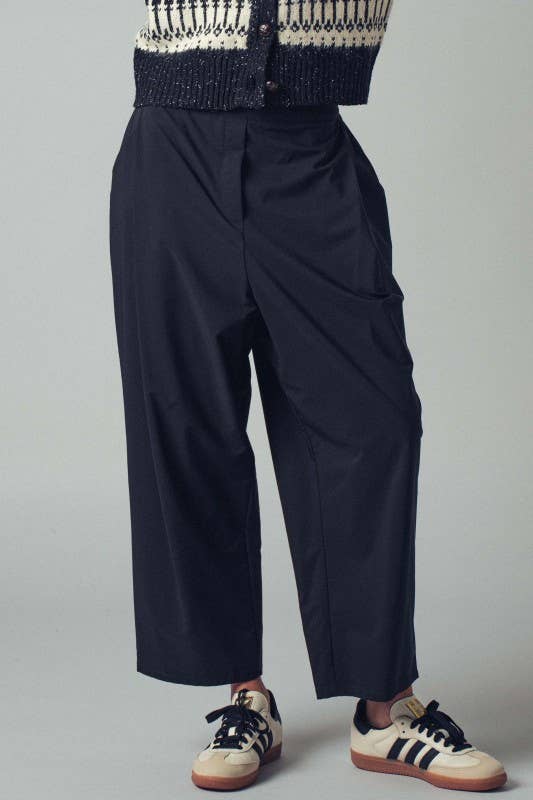 Cropped Utility Pants, Chocolate