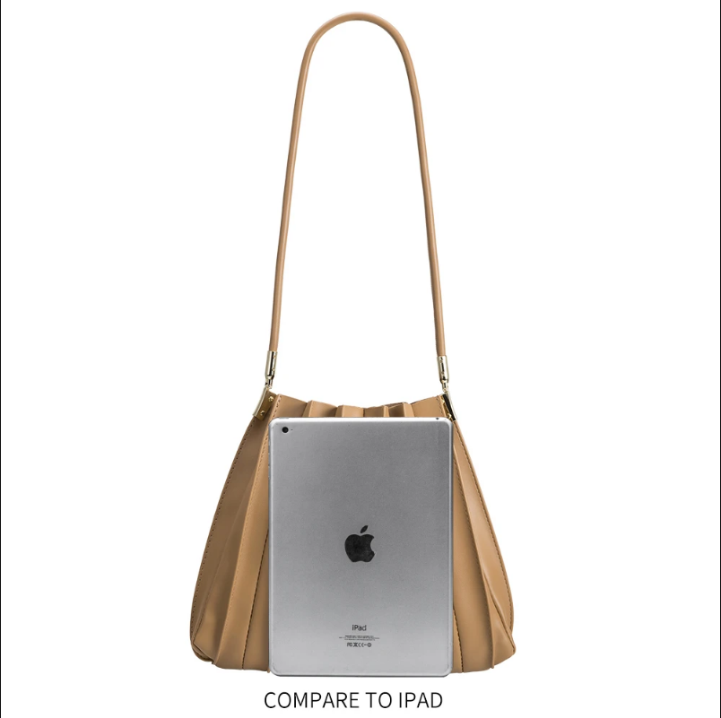 Carrie Shoulder Bag, Taupe
