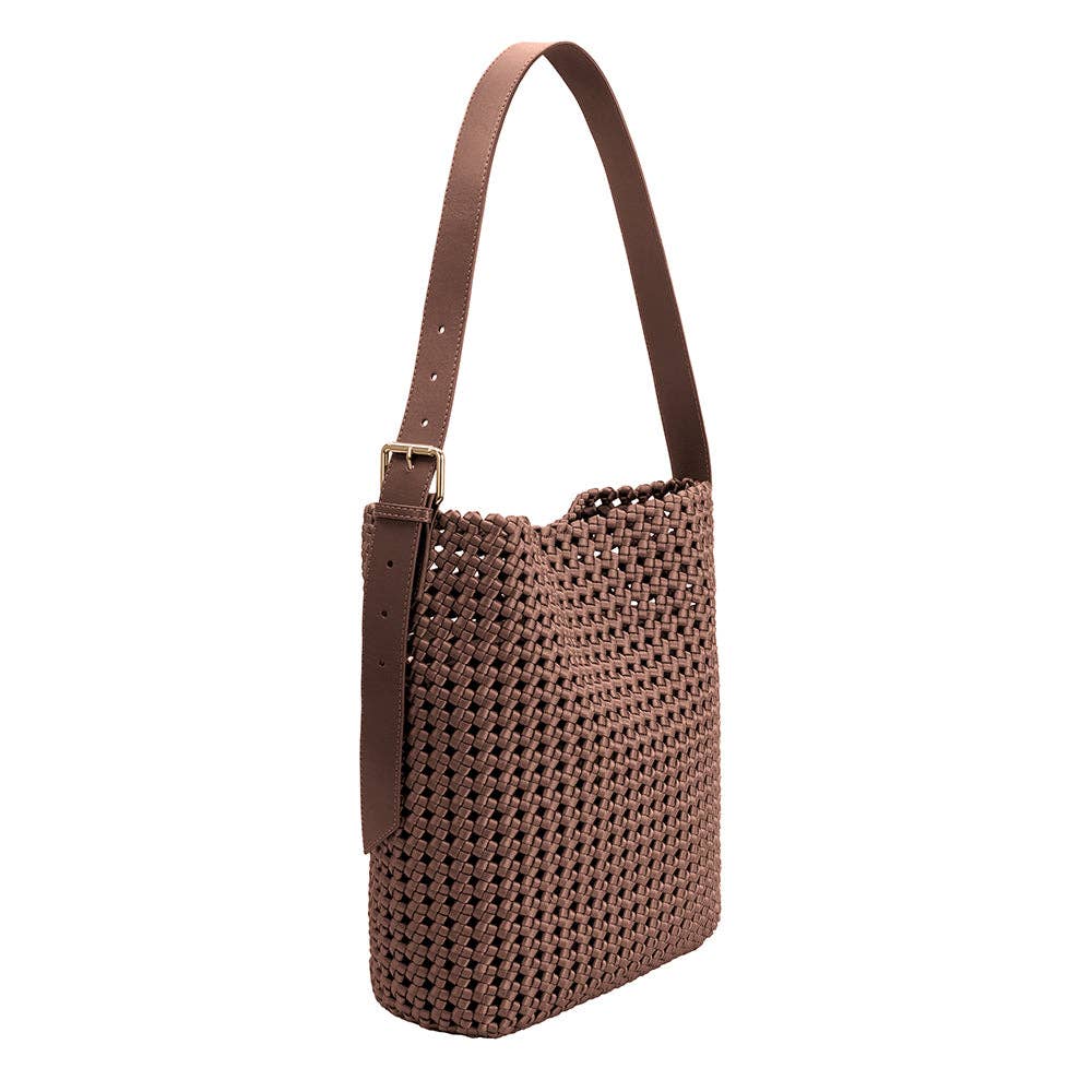 Celine Large Shoulder Bag, Cocoa