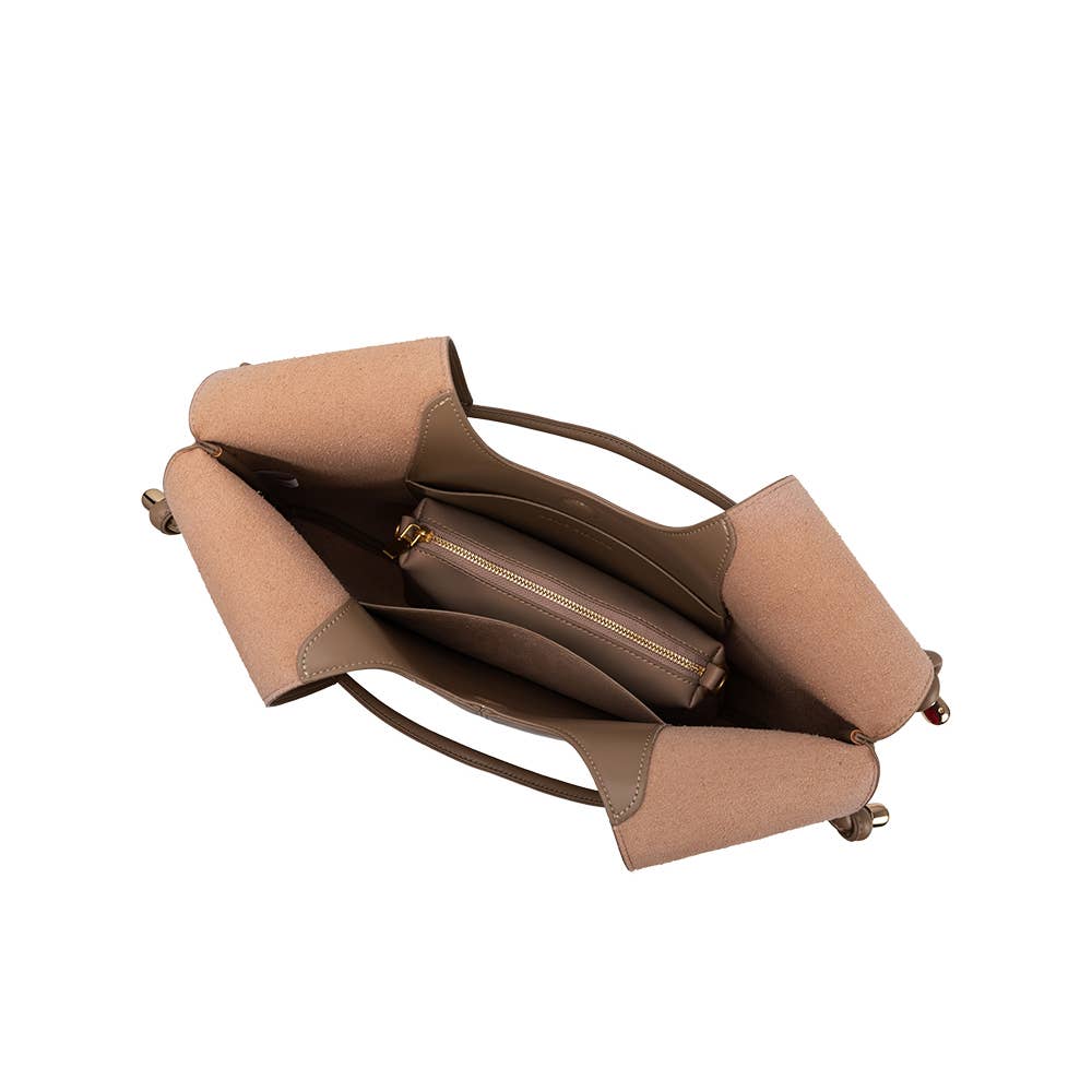 Tracy Shoulder Bag, Mushroom
