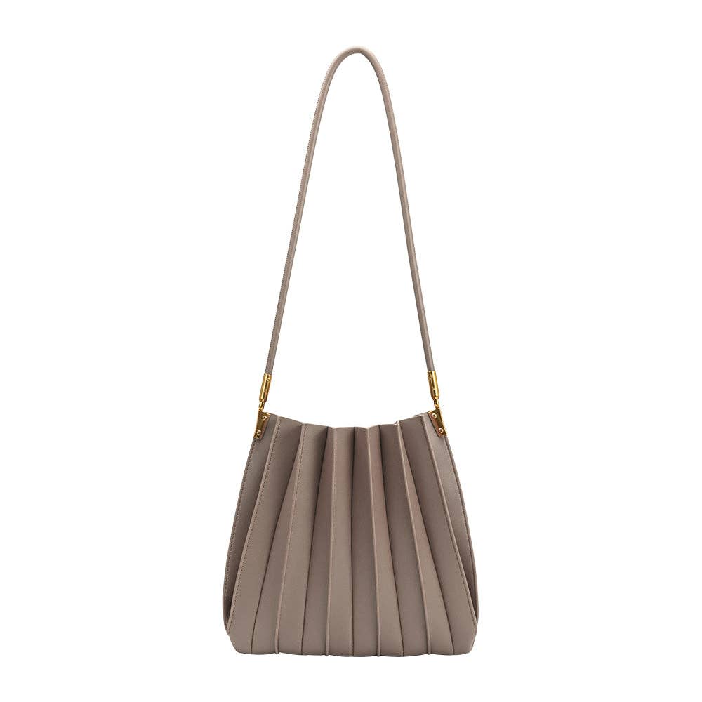 Carrie Shoulder Bag, Mushroom