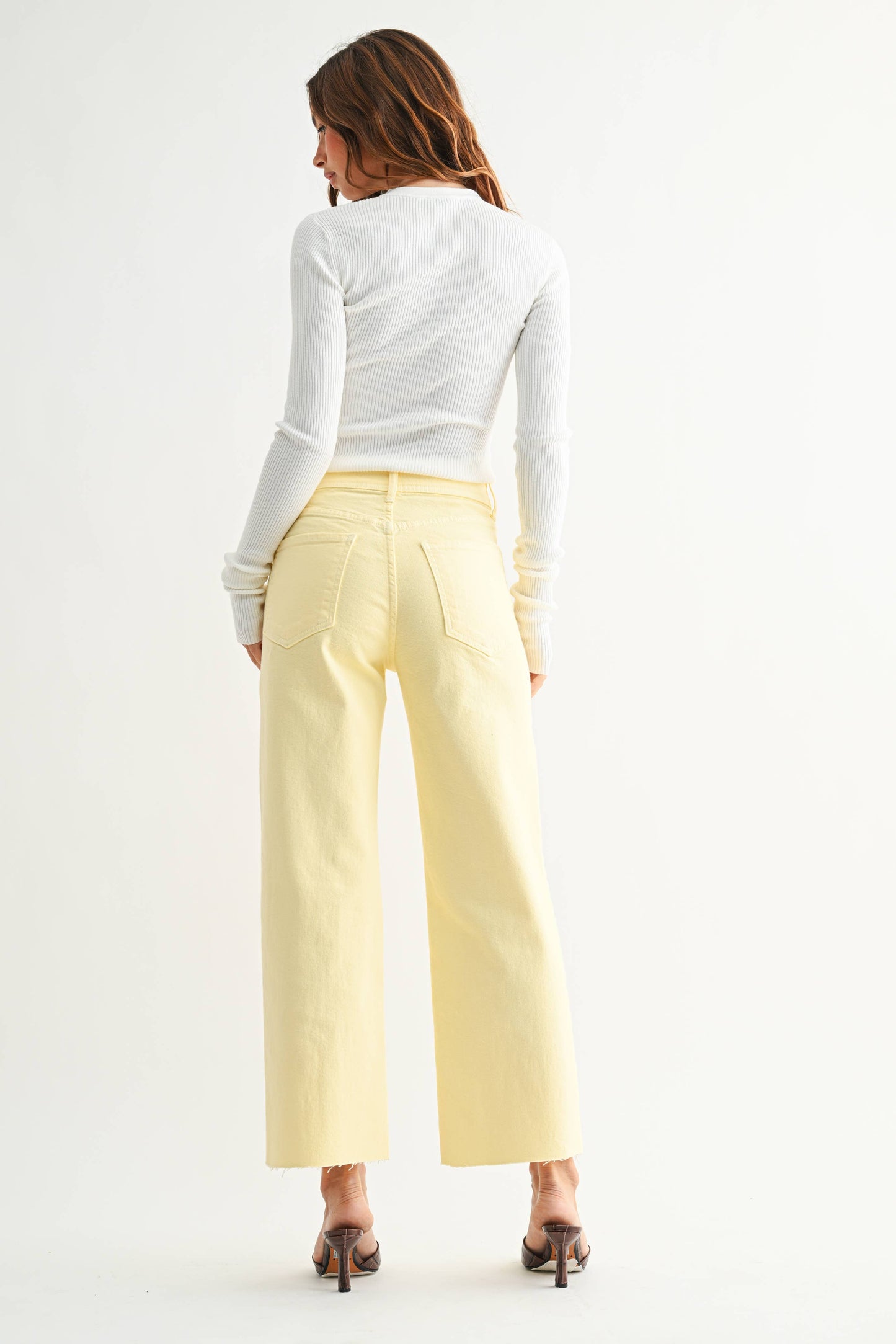 The Lumen Wide Leg Jean