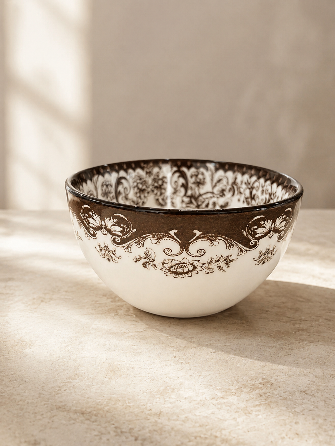 Floral Toile Bowl