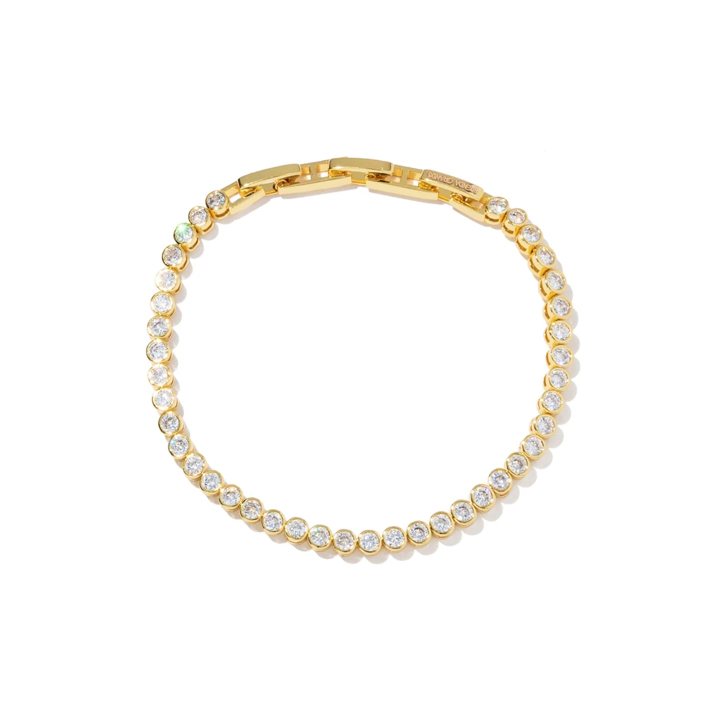 Diamond Tennis Bracelet, Gold
