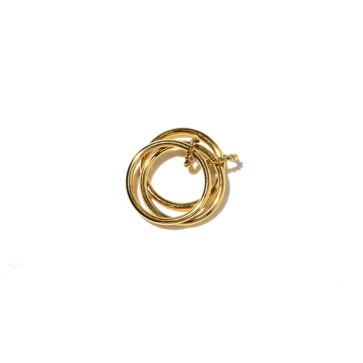 Triple Stacked Ring, Gold