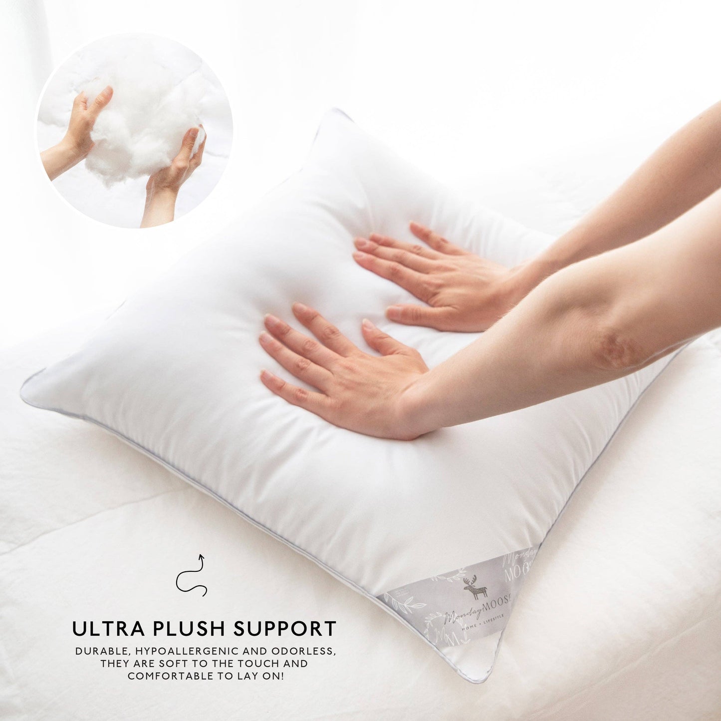 Delirio Pillow Inserts, 20x20 inch
