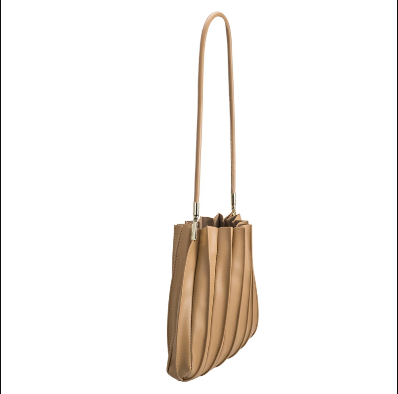 Carrie Shoulder Bag, Taupe