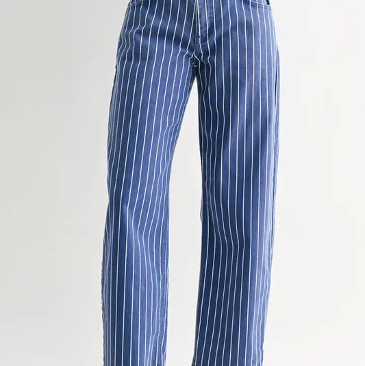 The Camden Stripe Barrel Jean