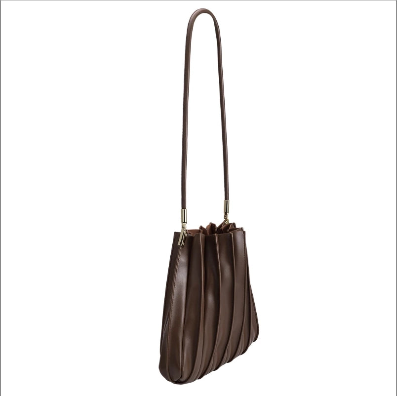 Carrie Shoulder Bag, Chocolate