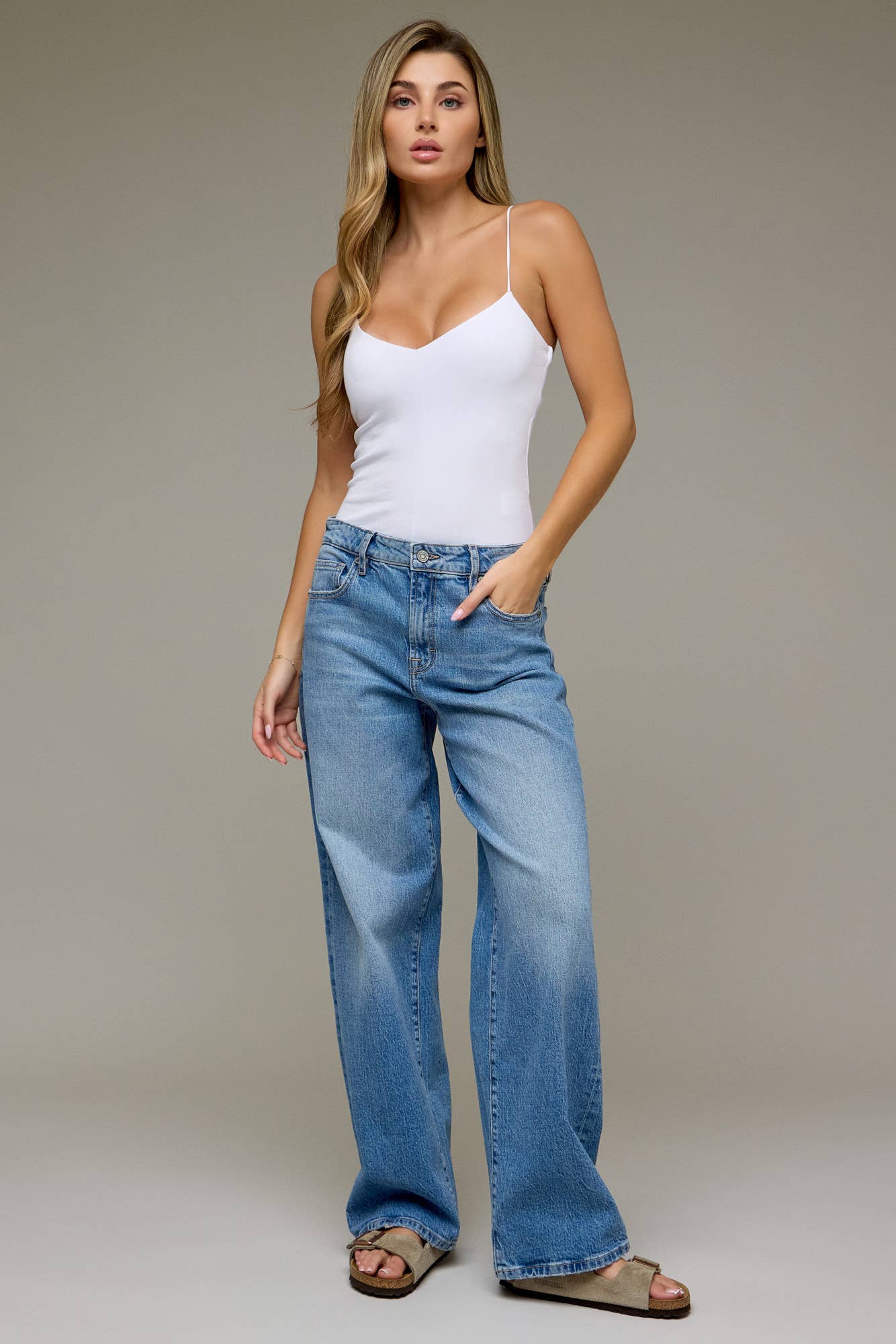 RELAXED DAD JEANS: 25