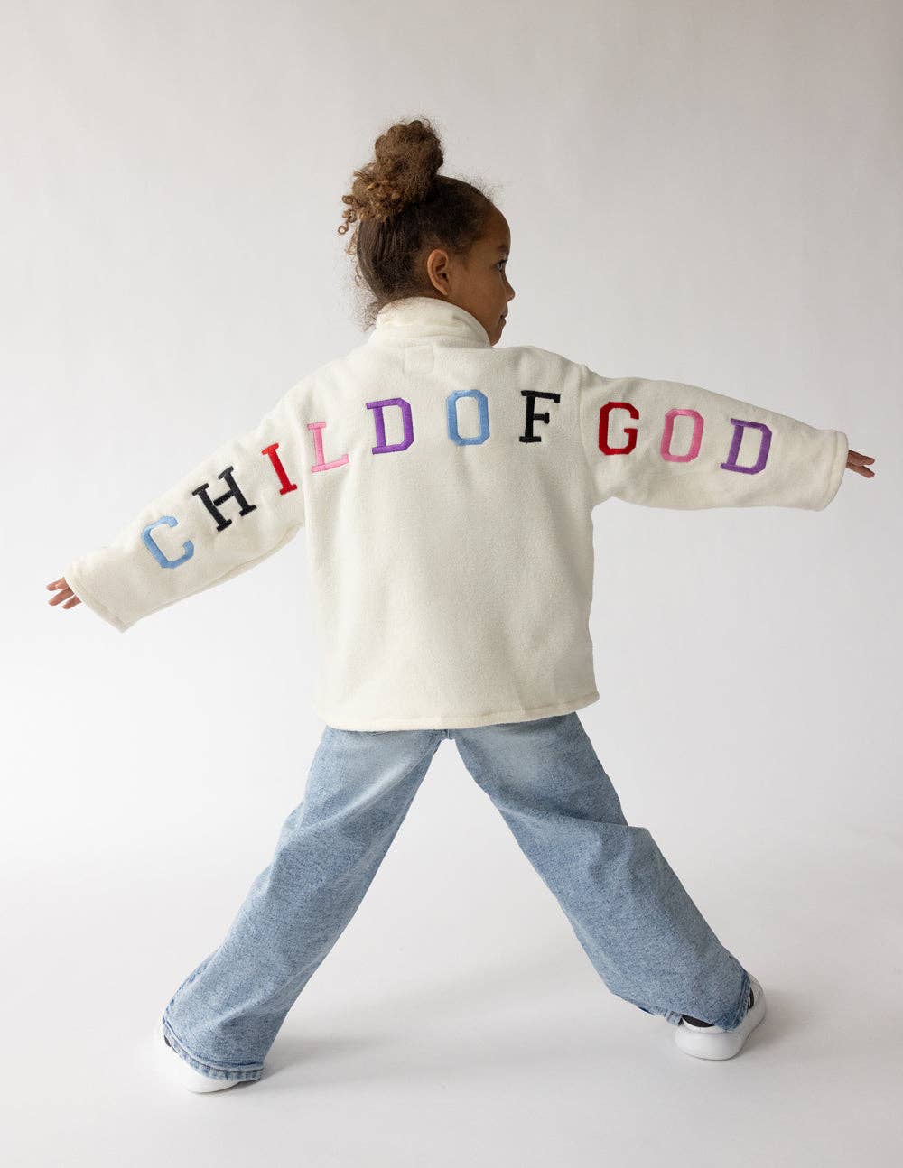 Child of God Fleece Kids Pullover: 5T