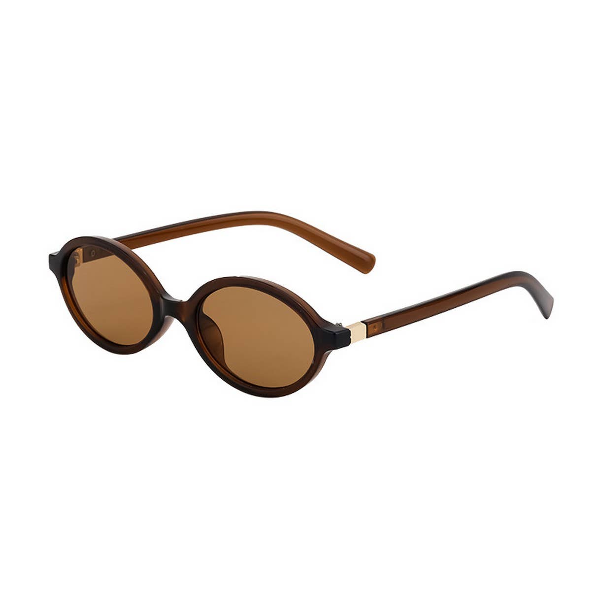 RETRO OVAL FRAME SUNGLASSES