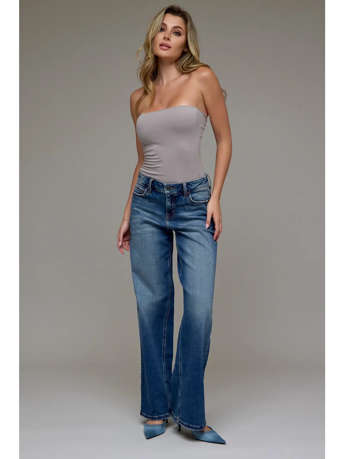 Dark Vintage Dad Denim