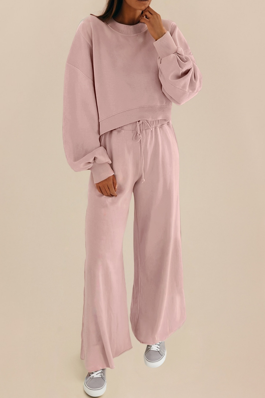 The Palm House Sweatshirt, Dusty Pink