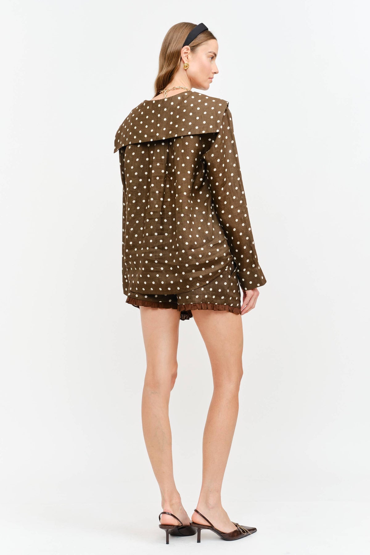 Maggie Polka Dot Blouse
