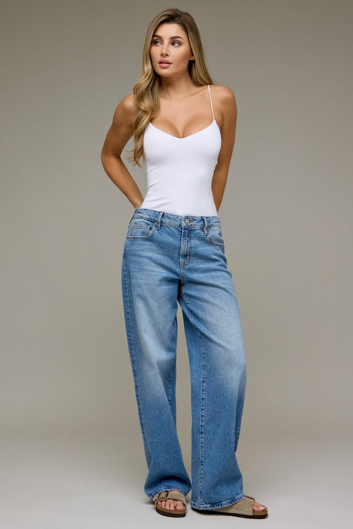 RELAXED DAD JEANS: 25
