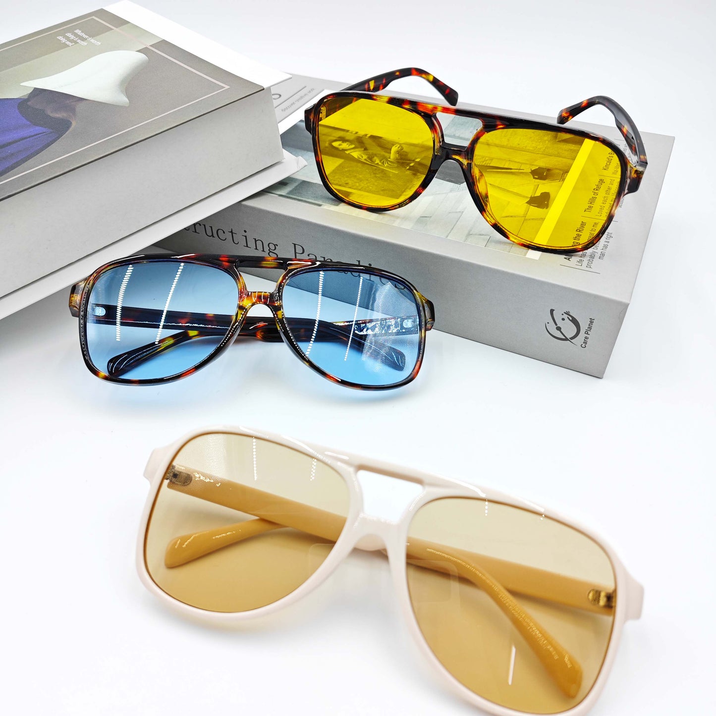 Vintage Bridge Aviator Sunglasses