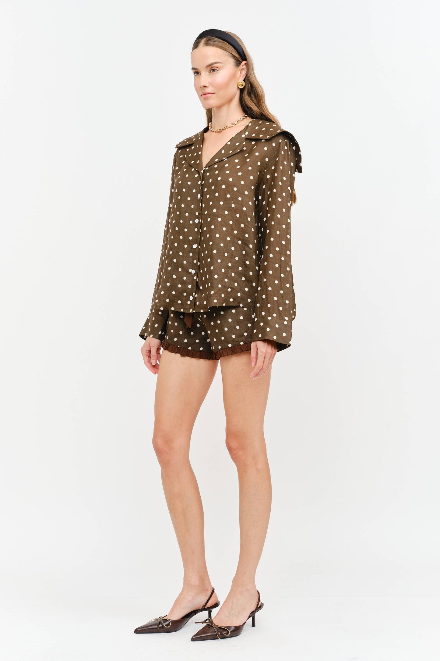 Maggie Polka Dot Blouse