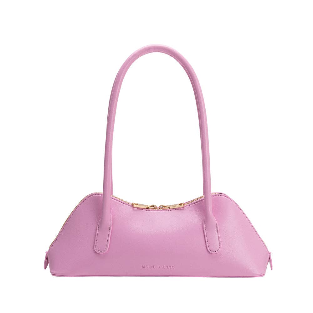 Dakota Vegan Leather Shoulder Bag,Pink