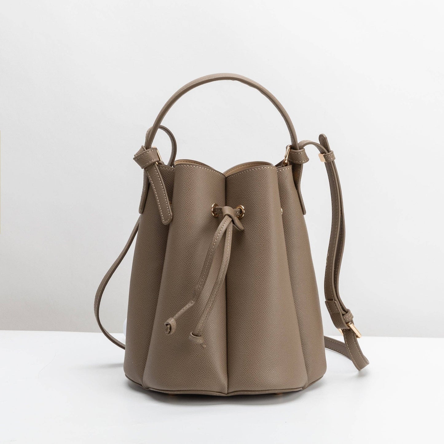 Laguna Taupe Recycl Vegan Lthr Top Handle Bag Pre-Order 6/15