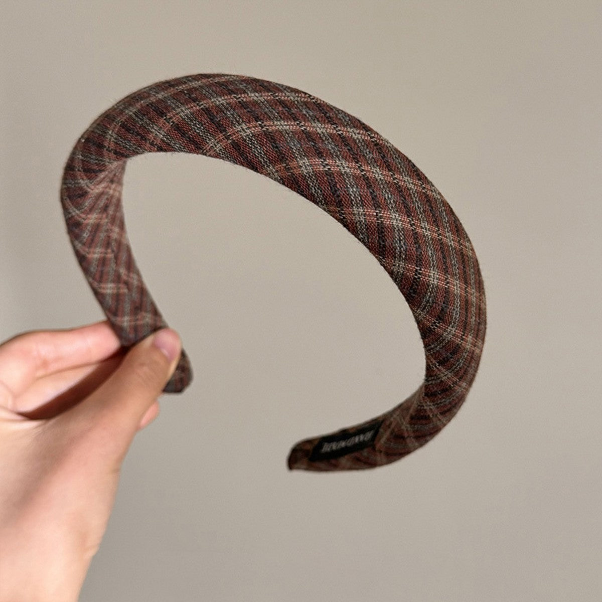 The Retro Headband- Coffee