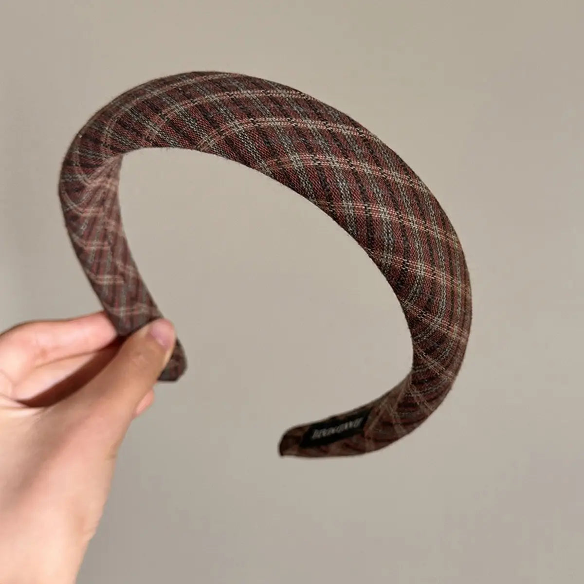 The Retro Headband- Brown