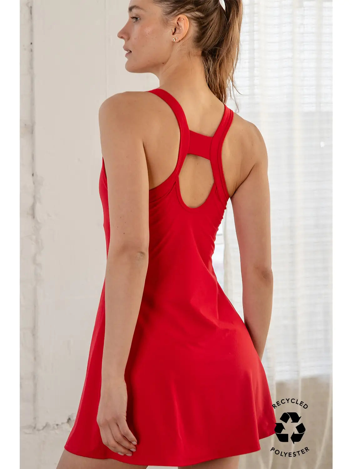 Game Day Romper, True Red