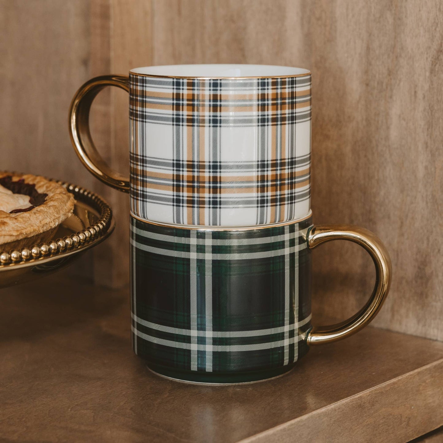 The Ralph Plaid Coffee Mug