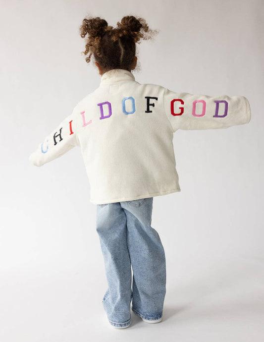 Child of God Fleece Kids Pullover: 5T