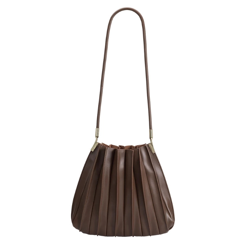 Carrie Shoulder Bag, Chocolate