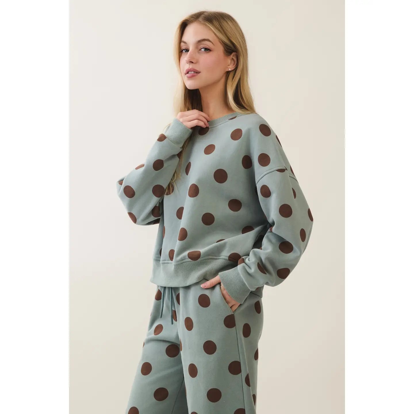Polka Dot Sweatpants