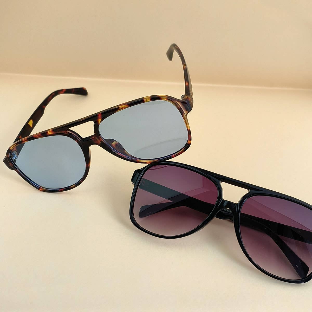 Vintage Bridge Aviator Sunglasses