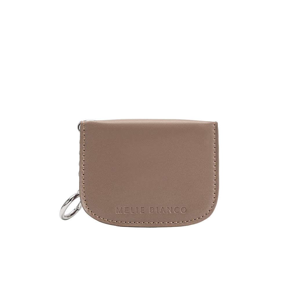 Lovell Taupe Vegan Leather Card Holder
