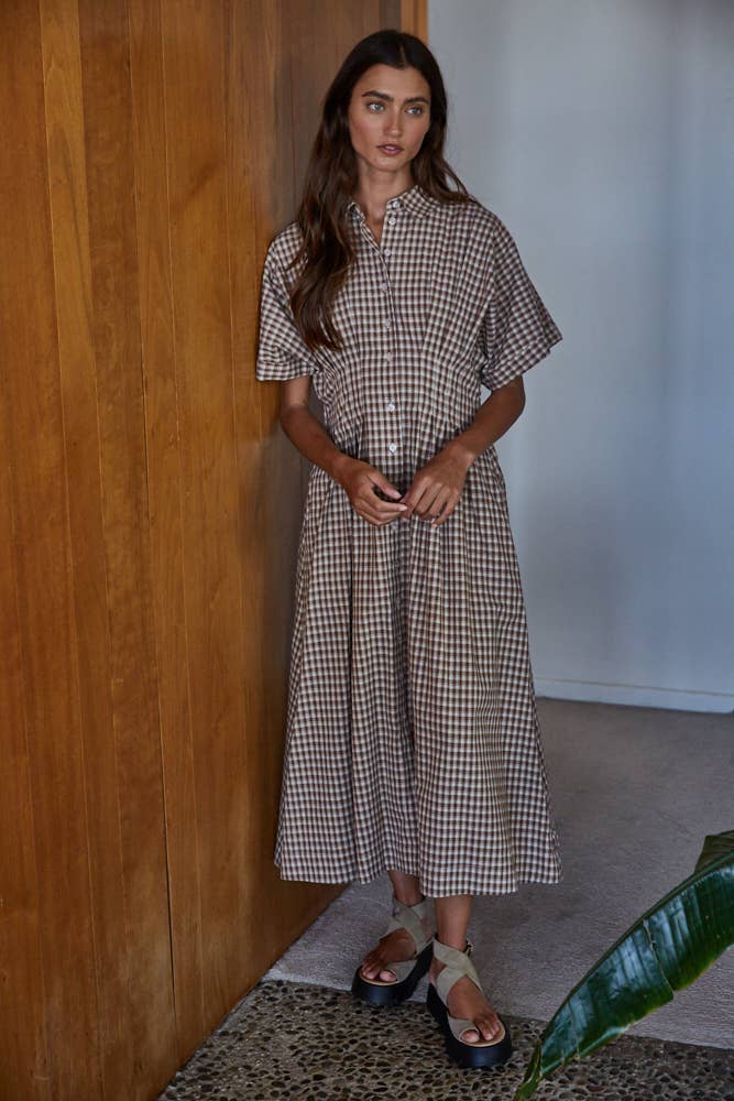 The Millie Gingham Dress