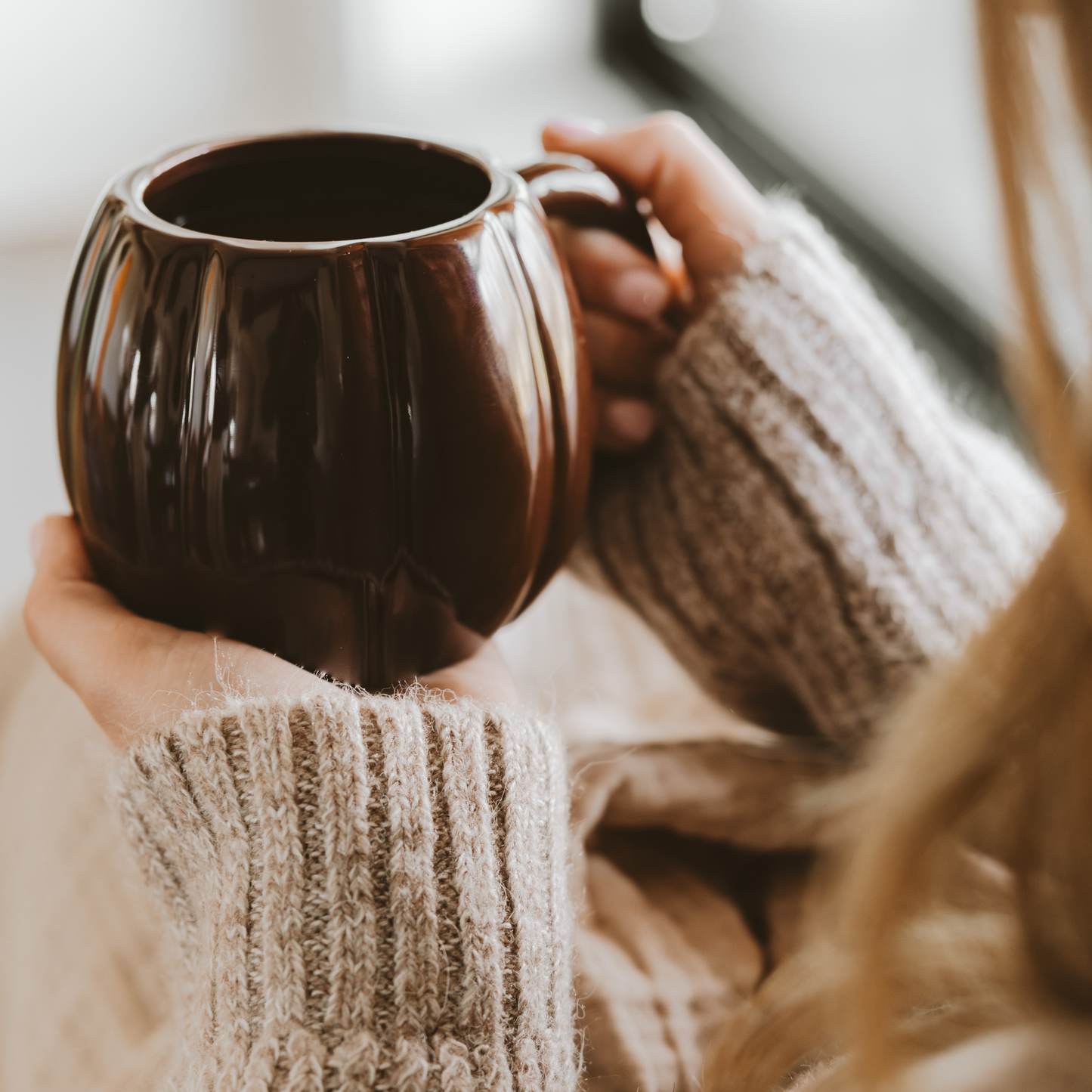 Pumpkin Coffee Mug, Chocolate