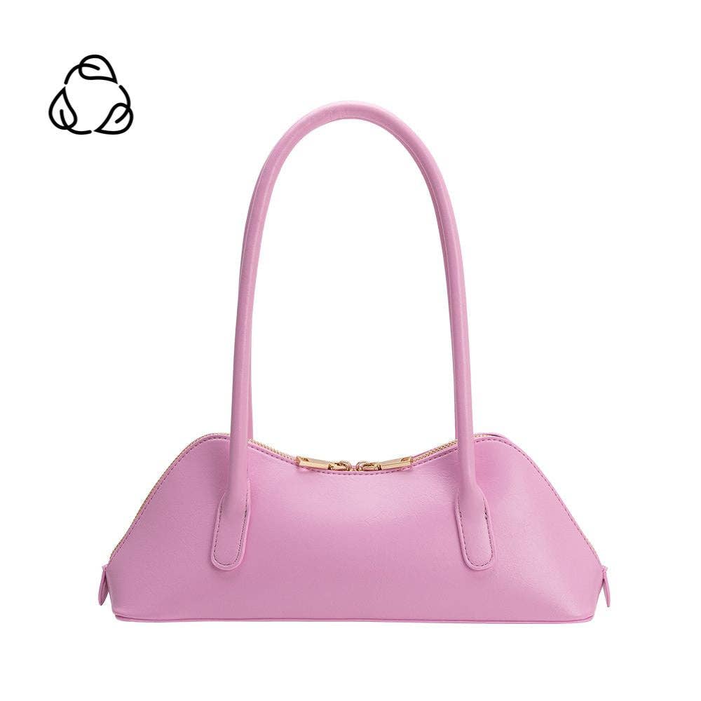 Dakota Vegan Leather Shoulder Bag,Pink