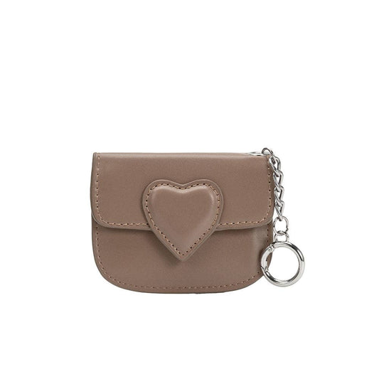 Lovell Taupe Vegan Leather Card Holder