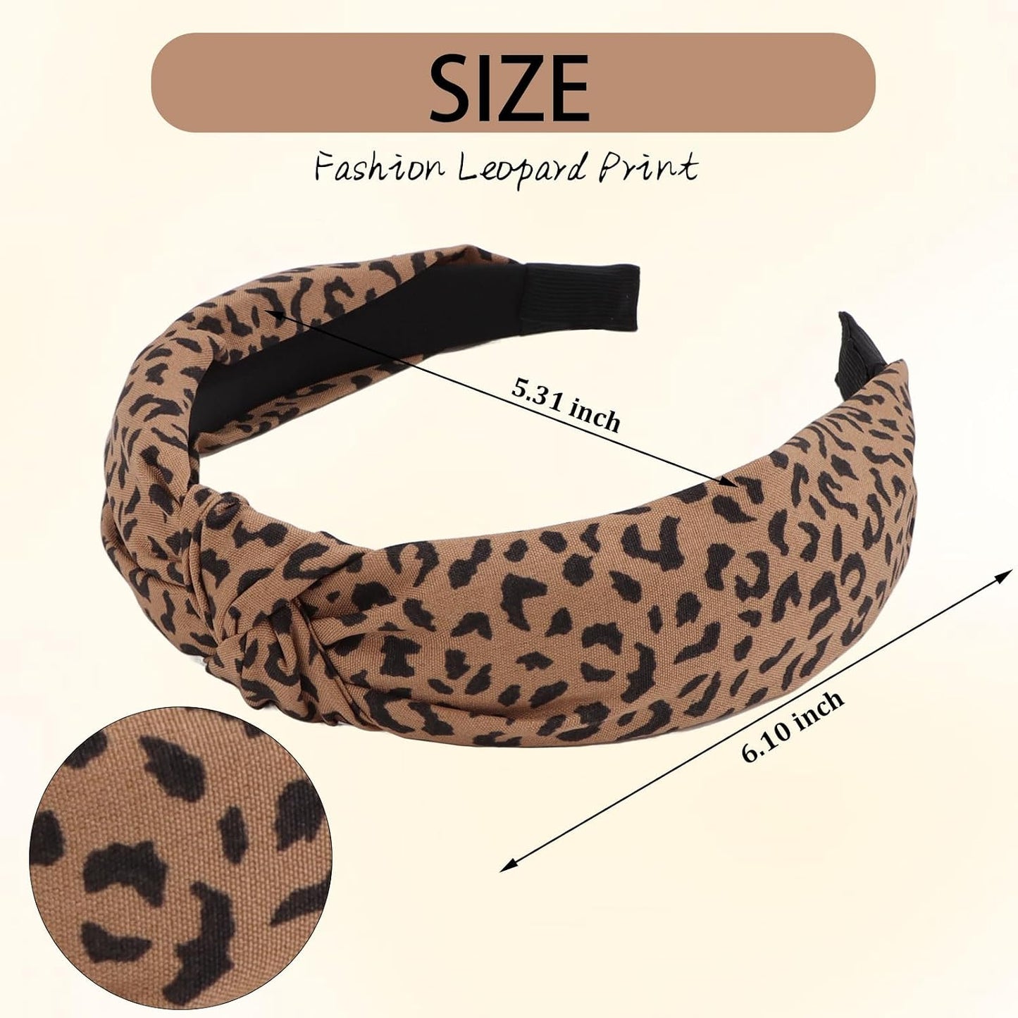 Dark Cheetah Headband