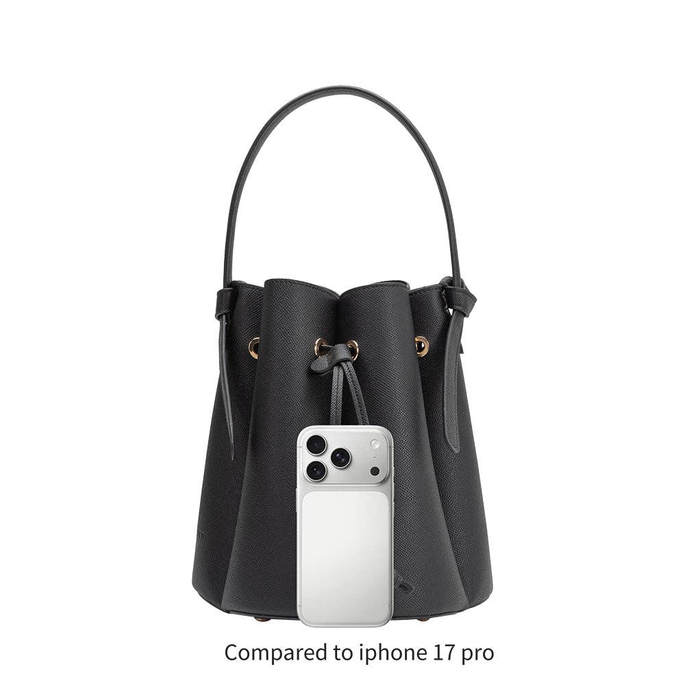 Laguna Chocolate Recycled Vegan Leather Top Handle Bag