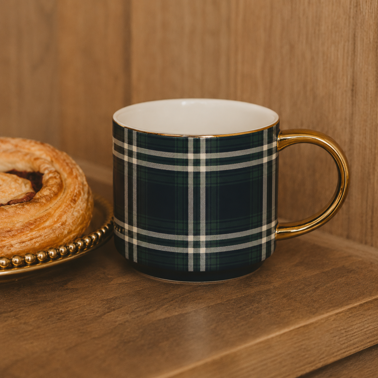 The Ralph Plaid Coffee Mug