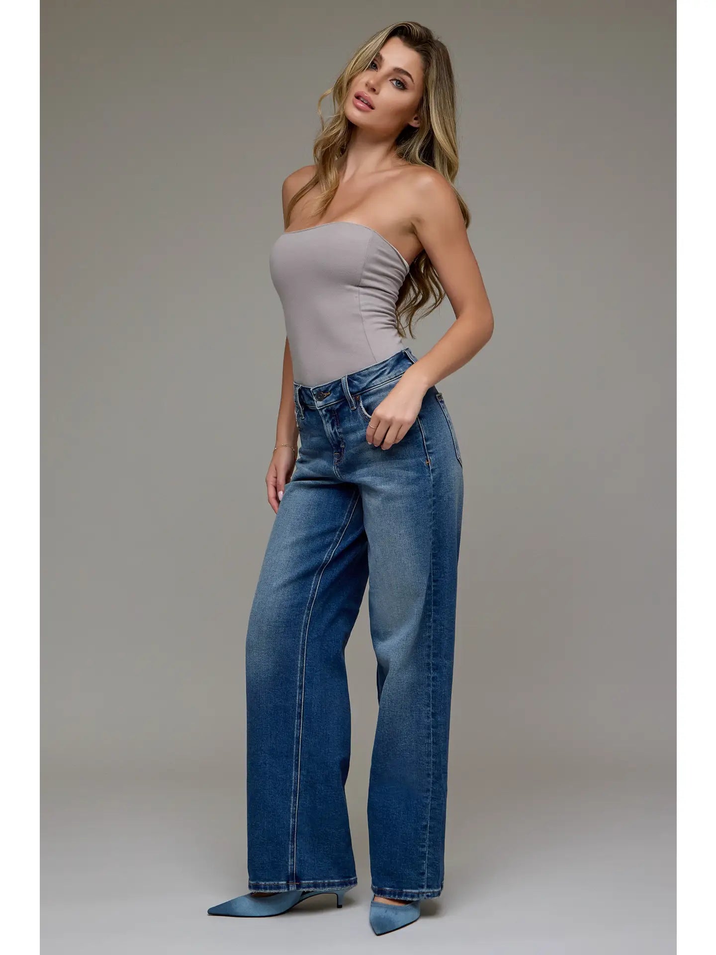 Dark Vintage Dad Denim