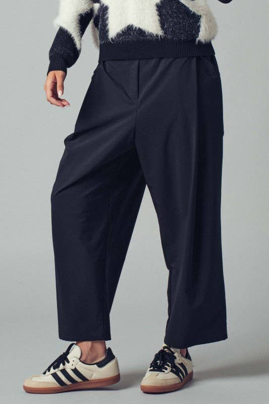 Cropped Utility Pants, Chocolate