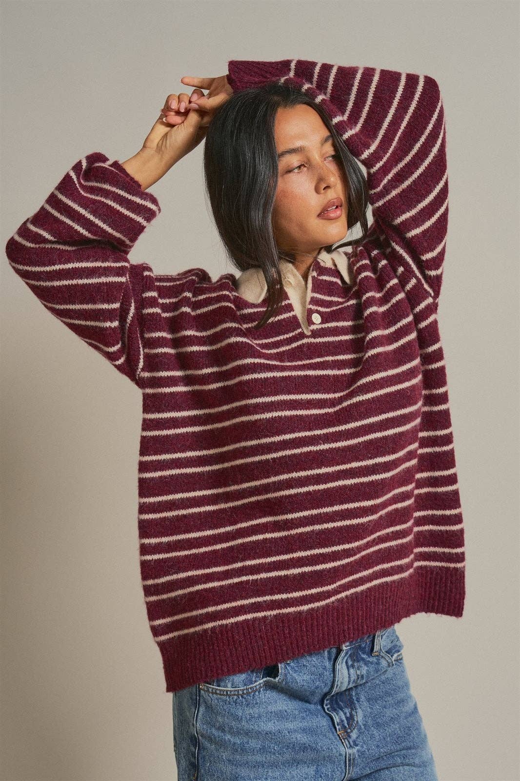 The Rugby Polo Sweater