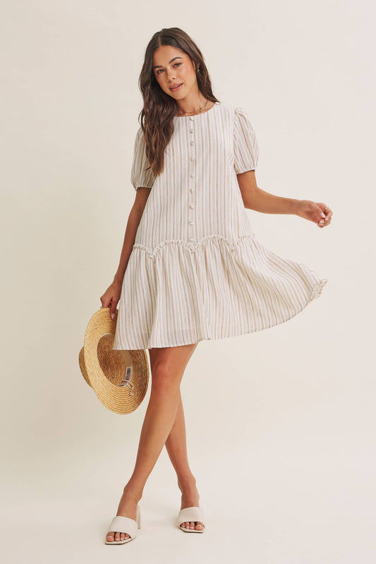 The Riviera Stripe Dress
