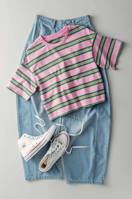 Vintage Washed Striped Tee