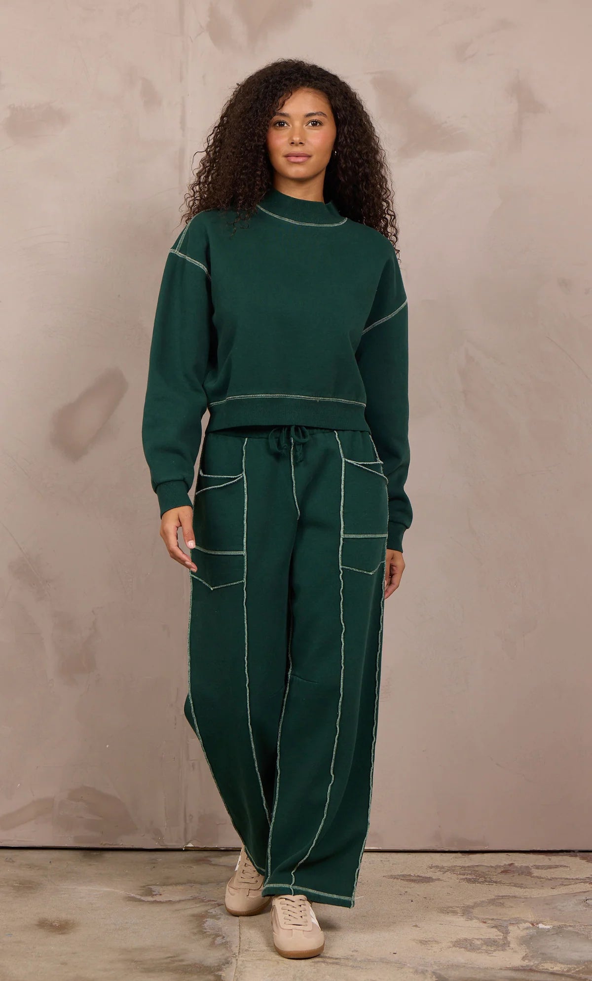 Pine and Ivory Pant, Pine Green