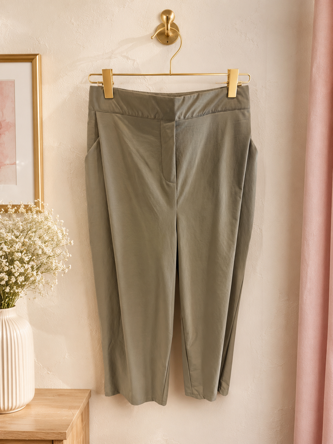 Wide-leg Utility pants