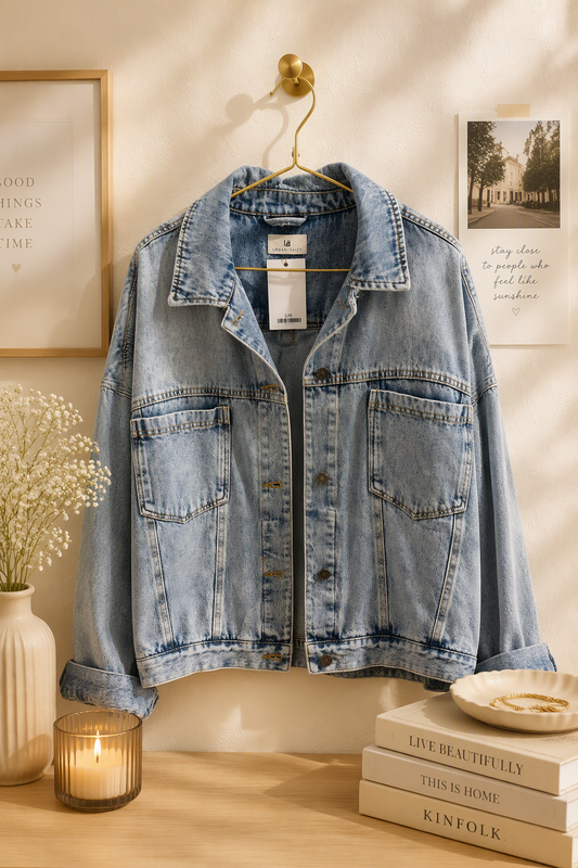 Denim Button Up Jacket