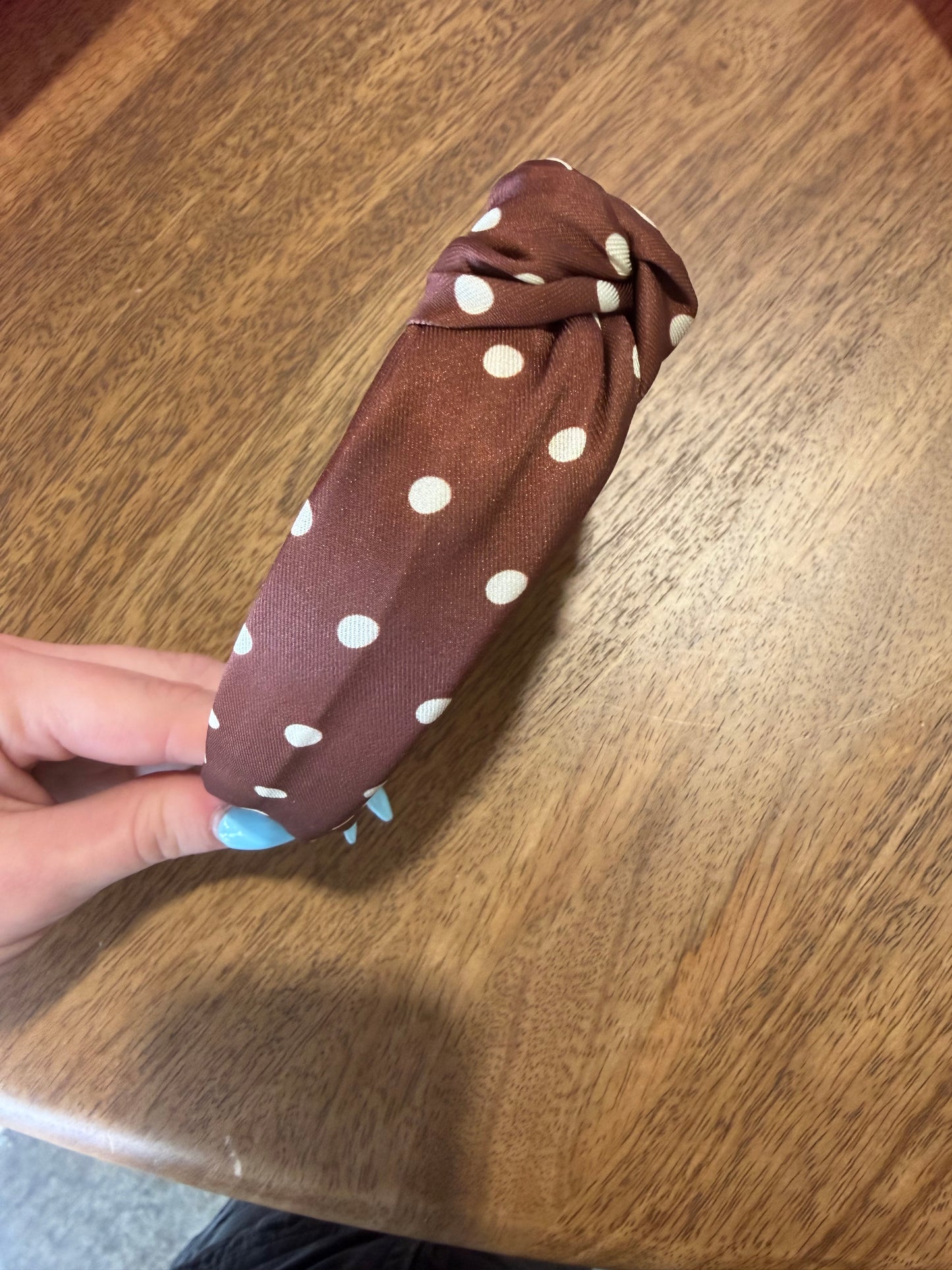 Brown Polka Dot