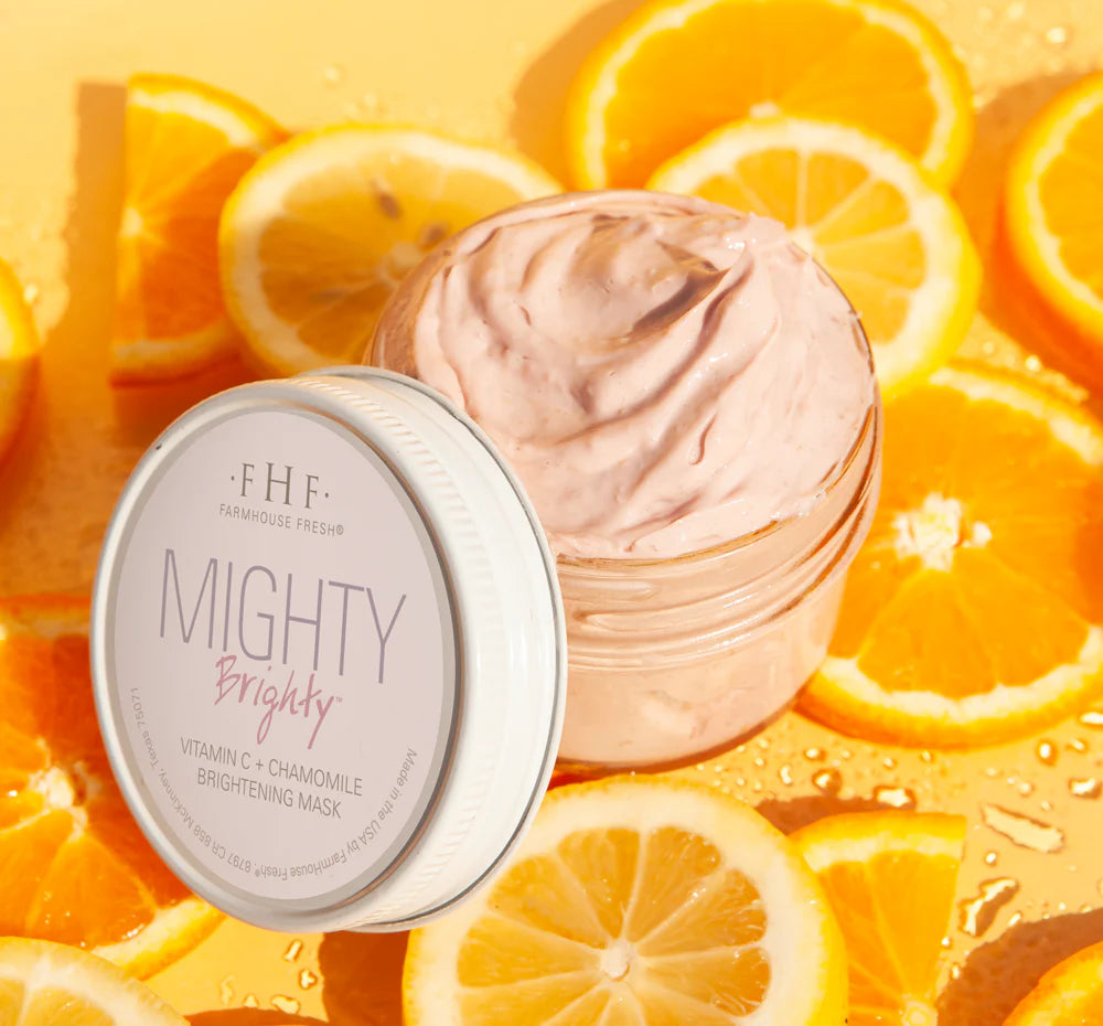 Mighty BrightyTM Vitamin C + Chamomile  Brightening Mask